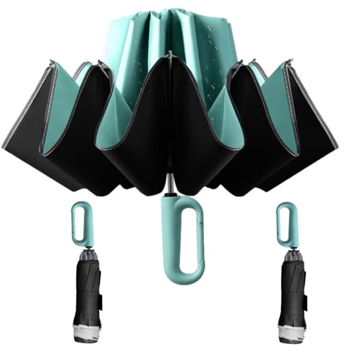 PALAY® 2 Pack Big Umbrella for Men Women with Reflective Strap PALAY® 2 Pack Big Umbrella for Men Women with Reflective Strap